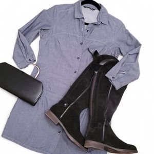 COPY - ARC'TERYX Denim Blue Blanchard Tunic  Shirt Dress Womens Medium